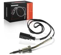 Frankberg Sensor de temperatura de gases de escape 2 Polos Compatible con Golf V Variante 1K5 O.c.t.a.v.i.a II Combi 1Z5 Superb II Touring 3T5 Golf V 1K1 T.o.u.r.a.n 1T1 1T2 Replace# 7451933
