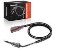 Frankberg Sensor de temperatura de gases de escape 2 Polos Compatible con Polo 6C1 6R1 Ibiza IV 6J5 6P1 A1 8X1 8XK Fabia II Combi 545 R.o.o.m.s.t.e.r 5J7 Replace# 7451918
