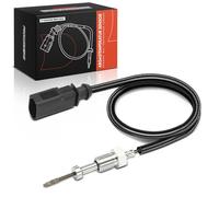 Frankberg Sensor de temperatura de gases de escape antes del turbocompresor 2 Polos Compatible con A4 8K2 2.0L 2007-2015 A5 Sportback 8TA 2.0L 2009-2017 Q5 8RB 2.0L 2009-2017 Replace# 03L906088A