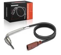 Frankberg Sensor de temperatura de los gases de escape antes del filtro de partículas de hollín 2 Polos Compatible con A3 8V1 8VK Golf VII 5G1 BE1 BE2 BQ1 Pas.sat Tou.ran Octa.via III 04L906088BB