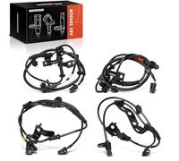 Frankberg Sensor de velocidad ABS compatible con i40 2011-2019 ABS Sensor Front and Rear Set of 4 PCS Replace# 598103Z050
