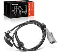 Frankberg Sensor de velocidad de ruedas Sensor ABS 2 Polos Compatible con 308 SW I 4E 4H 308 I 4A 4C 307 SW 3H C4 II NC 308 CC 4B Replace# 454508