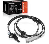 Frankberg Sensor de velocidad de ruedas Sensor ABS 2 Polos Compatible con Berlingo Multispace B9 C4 Grand Picasso I UA Partner Tepee Partner Furgoneta/MPV C4 Picasso I MPV UD Replace# 96536631