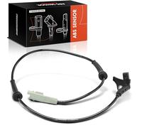 Frankberg Sensor de velocidad de ruedas Sensor ABS 2 Polos Compatible con Berlingo Multispace B9 C4 Grand Picasso I UA Partner Tepee Partner Furgoneta/MPV C4 Picasso I MPV UD Replace#