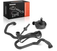 Frankberg Separador de aceite de Válvulaación del cárter Compatible con A4 8EC A4 Avant 8ED A4 cabrio 8HE A6 4F2 A6 Allroad 4FH A6 Avant 4F5 A8 4E2 4E8 Replace# 06E103245E