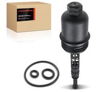 Frankberg Tapa de filtro de aceite para Clase C W204 Coupe CL203 T-Model S203 S204 Clase CLC CL203 C209 A209 Clase E W211 S211 SLK R171 906 2002-2021 2711800238