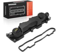 Frankberg Tapa de Válvula Cubierta de Motor 1.6L Diesel Compatible con Fiesta V Vi Focus II Fusion C3 C4 C5 Picasso Berlingo 206 207 307 308 M.i.n.i S40 2004-2020 Sustituir# 0248L1