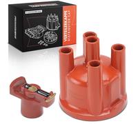 Frankberg Tapa del distribuidor bujía gasolina 113905207C | Compatible con: Transportador III Caja 24 25, Escort IV Cabriolet ALF, Ibiza I 21A, Escort V Express AVF