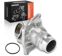 Frankberg Termostato Carcasa del termostato 88°C con Termostato de Refrigerante and Junta Compatible con Serie 7 E38 740d Serie 7 E65 E66 E67 745d Replace# 11512248542, 11532248542