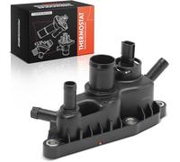 Frankberg Termostato Carcasa del termostato Compatible con Twingo III BCA BCM Forfour Compacto 453 Fortwo Cabrio 453 Coupé 453 Replace# 2812030161,110603999R