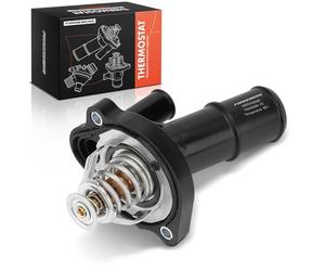 Frankberg Termostato de refrigerante 82°C LR027158 | Compatible con: XF X260, XJ X351, R.a.n.g.e R.o.v.e.r Evoque Cabriolet L538, XF X250, Discovery Sport L550, XE X760