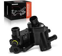 Frankberg Termostato de Refrigerante 87°C Compatible con Golf III Polo C.a.d.d.y II Ibiza II L.u.p.o Arosa Cordoba Felicia I Felicia II Inca V.e.n.t.o Replace# 032121111N