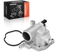 Frankberg Termostato de Refrigerante 92°C 2 Polos Compatible con Clase C W203 S203 CL203 Clase E W210 S210 Clase S V220 W220 CLK C209 CLClase C CL203 Replace# 6132000015