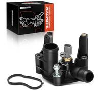 Frankberg Termostato de Refrigerante Compatible con B-Max JK C-Max DM2 C-Max II DXA/CB7 DXA/CEU Ecosport Fiesta V JD JH Focus DAW DBW Focus II DA DP HCP Mondeo IV BA7 Replace# BE8Z8K556A