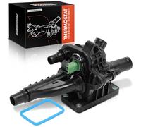 Frankberg Termostato de Refrigerante Compatible con Berlingo Furgoneta/MPV B9 1.6L 2010-2024 Berlingo Multispace B9 1.6L 2010-2024 C3 II SC 1.4L 1.6L 2009-2016 Replace# 9684588980