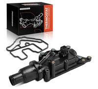 Frankberg Termostato de Refrigerante Compatible con Clio III BR0/1 CR0/1 1.2L-1.6L 2005-2014 Clio III Grandtour KR0/1 1.2L-1.6L 2007-2012 Fluence L3 1.6L 2010-2023 Replace# 8200158269