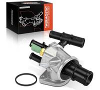 Frankberg Termostato de Refrigerante Compatible con Doblo MPV 119 223 1.9L 2001-2010 Doblo Furgoneta/MPV 223 1.9L 2001-2010 Replace# 46785392