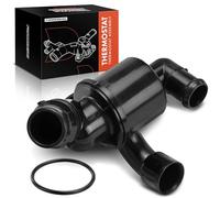 Frankberg Termostato de refrigerante con junta de estanqueidad Compatible con A4 8K2 A5 8T3 A6 4G2 4GC Q5 8RB Exeo 3R2 A4 Allroad 8KH A5 Cabriolet 8F7 A6 Avant 4F5 Replace# 03L121111AD