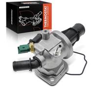 Frankberg Termostato de refrigerante con sensor de carcasa compatible con 500 2007-eute Panda 2003-2013 Punto 2003-2012 KA 2008-2016 Replace# 1538707