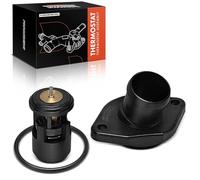 Frankberg Termostato de Refrigerante Gasolina Compatible con Arosa 6H1 Ibiza II 6K1 B.o.r.a 1J2 Golf IV 1J1 Polo 6N1 6N2 L.u.p.o 6E1 6X1 Leon 1M1 Replace# 032121121J