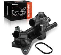 Frankberg Termostato de Refrigerante Gasolina Compatible con Fabia II 542 1.2L Polo 6C1 6R1 1.2L Polo 9A 9N 1.2L Ibiza IV SportCoupé 6J1 6P5 1.2L Fabia II Combi 545 1.4L Replace# 03C121111B