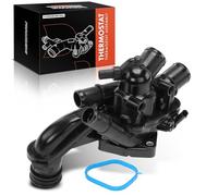 Frankberg Termostato refrigerante compatible con M.in.i R56 One 1.4L 1.6L 2006-2013 M.in.i Cabriolet R57 John Coo.per Works 1.6L 2008-2015 M.in.i Clubman R55 One Replace# 11538671513