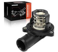 Frankberg Termostato refrigerante con junta 87 °C compatible con A4 8EC B7 2.7L 3.0L 2004-2008 A6 4F2 C6 2.7L 3.0L 2004-2011 Q7 4LB 3.0L 3.6L 2006-2015 Replace# 05912 1111F