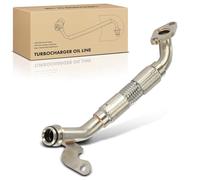 Frankberg Tubería de aceite del turbocompresor Compatible con Serie 3 E90 335i Serie 3 cabrio E93 335i X6 E71 E72 Serie 1 Coupé E82 Serie 1 cabrio E88 135i Z4 Roadster E89 Replace# 11427563713