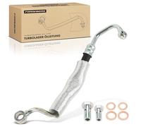 Frankberg Tubería de aceite del turbocompresor Diesel Compatible con Serie 3 E90 Serie 3 Coupé E92 Serie 3 Touring E91 Serie 5 E60 Serie 5 Touring E61 Serie 6 E63 Serie 6 cabrio E64 X3 E83 11427795972