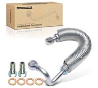 Frankberg Tubería de aceite del turbocompresor Diesel Compatible con Serie 3 E90 Serie 3 Coupé E92 Serie 3 Touring E91 Serie 5 E60 Serie 5 Touring E61 Serie 6 E63 Serie 6 cabrio E64 X3 E83 11427795971
