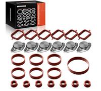 Frankberg Tubería de admisión de combustible Diesel Compatible con Serie 1 E87 2.0L Serie 5 Touring E61 3.0L X5 E70 3.0L Serie 5 E60 3.0L Serie 3 Touring E91 3.0L Replace# 11612246945