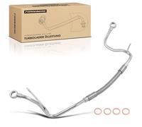 Frankberg Tubería de alimentación de aceite del turbo Gasolina Compatible con TT 8N3 1.8L TT R.o.a.d.s.t.e.r 8N9 1.8L A3 8L1 1.8L Golf IV Variante 1J5 1.8L O.c.t.a.v.i.a I Combi 1U5 1.8L 06A145778D
