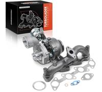 Frankberg Turbocompresor Compatible con A3 2.0 TDi 2003-2013 Golf V 2.0 TDi 2003-2009 P.a.s.s.a.t 2.0 TDi 2005-2010 Golf Plus Toledo III Octavia II Superb II Sustituir# 03G253010J