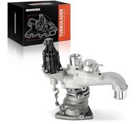 Frankberg Turbocompresor de gas de escape de gasolina de 5 pines compatible con Civic X Hatchback FC FK 1.0L 2017-2024 Reemplazo # 189005AYH012M4