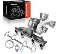 Frankberg Turbocompresor de gases de escape Diesel Compatible con Golf V Variante 1K5 1.9L Golf V 1K1 1.9L T.o.u.r.a.n 1T1 1T2 1.9L C.a.d.d.y III MPV 2CB 2CJ 2KB 2KJ 1.9L Golf Plus 521 5M1 1.9L