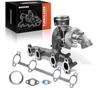 Frankberg Turbocompresor de gases de escape Diesel Compatible con Golf V Variante 1K5 1.9L Golf V 1K1 1.9L T.o.u.r.a.n 1T1 1T2 1.9L C.a.d.d.y III MPV 2CB 2CJ 2KB 2KJ 1.9L Golf Plus 521 5M1 1.9L