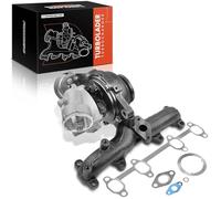 Frankberg Turbocompresor de gases de escape Diesel Compatible con O.c.t.a.v.i.a II Combi 1Z5 2.0L Superb II Touring 3T5 2.0L Golf Plus 521 5M1 2.0L Altea XL 5P5 5P8 2.0L 03G257017H
