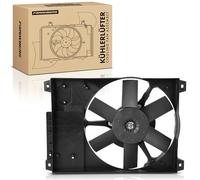 Frankberg Ventilador de Refrigeración Compatible con Jumper Bus 230P 1.9L 1999-2002 Ducato Bus 244 2.0L-2.8L 2002-2006 Boxer Bus 244 Z 2.0L-2.8L 2001-2006 Replace# 696101