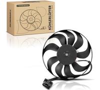 Frankberg Ventilador de refrigeración del motor compatible con Ibiza III 6L1 1.2L-1.9L 2002-2009 Fabia I 6Y2 1.2L-1.9L 1999-2008 Polo 9N 1.2L-1.9L 2001-2009 Cordoba 6L2 Q6L2 09594 55J