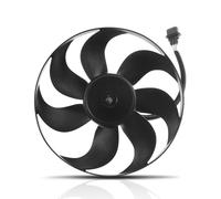 Frankberg Ventilador de refrigeración Refrigerador de agua con rueda de Ventilador Compatible con Golf IV 1J1 1.4L Golf IV 1J1 1.6L Golf IV 1J1 1.9L A3 8L1 1.6L Golf IV Variante 1J5 1.6L 6N0959455