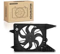 Frankberg Ventilador del radiador Compatible con Logan MCV KS 1.5 dCi S.a.n.d.e.r.o 1.5 dCi Logan LS 1.5 dCi Logan Express FS 1.5 dCi Logan Pick-up US 1.5 dCi 214814342R,85890