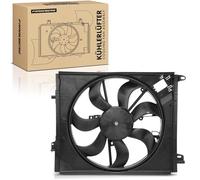 Frankberg Ventilador del radiador Compatible con Scénic IV J9 1.3L M.e.g.a.n.e IV Grandtour K9A/M/N 1.3L M.e.g.a.n.e IV Grandtour K9A/M/N 1.5L Scénic IV J9 1.2L Grand Scénic IV R9 1.2L 850050