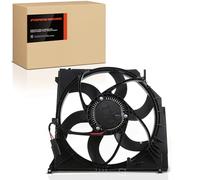 Frankberg Ventilador del radiador Compatible con X3 E83 2.0d 2.5i 2.5 Si 2.5 Si xDrive 2.0i 2.0sd 3.0i xDrive 3.0 Si xDrive18d xDrive20d xDrive20i xDrive25i xDrive30i 2004-2010 BM3117100,17113452509