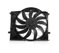 Frankberg Ventilador del radiador Rueda del ventilador Radiador de agua Compatible con SL R230 6.2L Clase S Coupé C215 5.5L Clase S Coupé C215 5.4L SL R230 5.4L SL R230 6.0L Replace# A2205000293