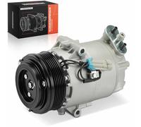 FrankbergCompresor de aire acondicionado con embrague Compatible con Corsa C X01 Astra G T98 Astra G F70 Astra G F35 Meriva X03 Zafira A T98 Comboincl. aceite premezclado
