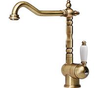 Franke 115.0028.205, Grifo de cocina Old England, Old Gold