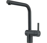 FRANKE 115.0550.424, Grifo del fregadero de la cocina Atlas Neo, Acero inoxidable negro