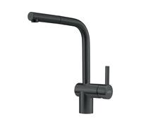 FRANKE 115.0550.427, Grifo del fregadero de la cocina Atlas Neo pull-out, Acero inoxidable negro