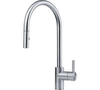 FRANKE 115.0590.045, Grifo del fregadero de la cocina Eos Neo pull-out spray, Acero inoxidable