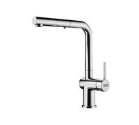FRANKE 115.0653.391, Grifo del fregadero de la cocina Active L window pull out spray, Cromo